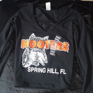 Black Longsleeve Hooters Uniform (shorts included)